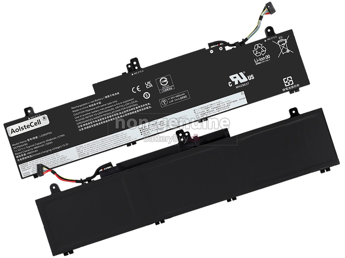 Lenovo L22L3PG5 udskiftningsbatteri