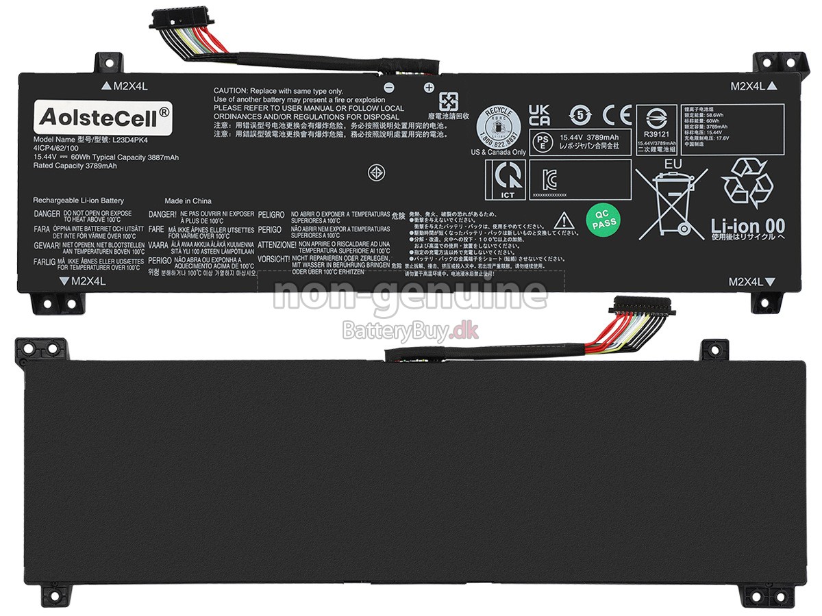 Lenovo LOQ 15IAX9-83GS00DFMJ udskiftningsbatteri
