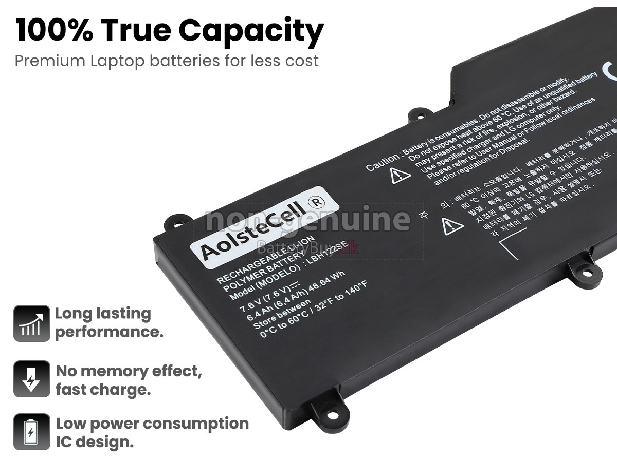 LG UltraBook U460-K.AH5DK udskiftningsbatteri