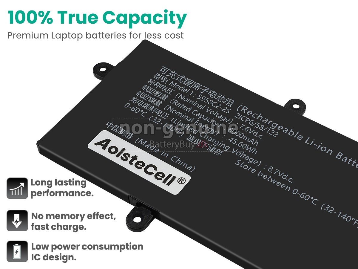 Mechrevo 5958C2-2S udskiftningsbatteri