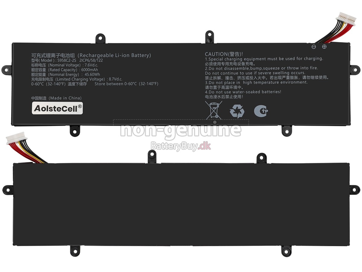 Mechrevo 5958C2-2S udskiftningsbatteri