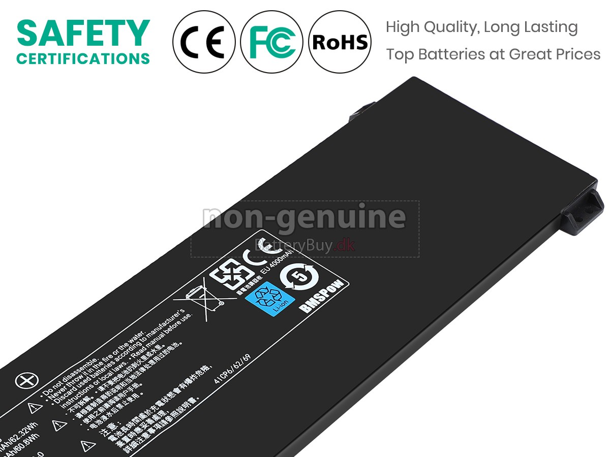 Mechrevo BATRGKIDY3-4102 udskiftningsbatteri