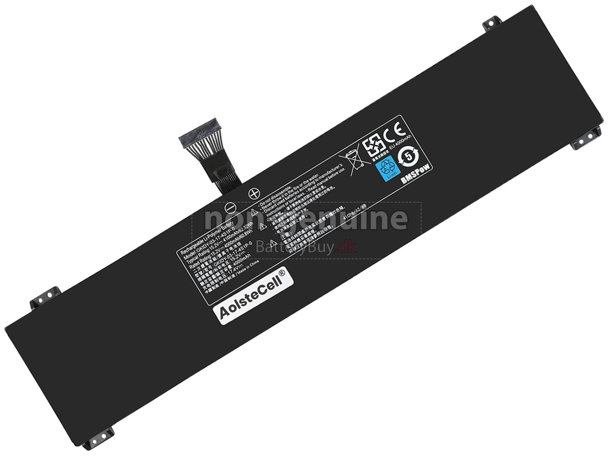 Mechrevo BATRGKIDY3-4102 udskiftningsbatteri