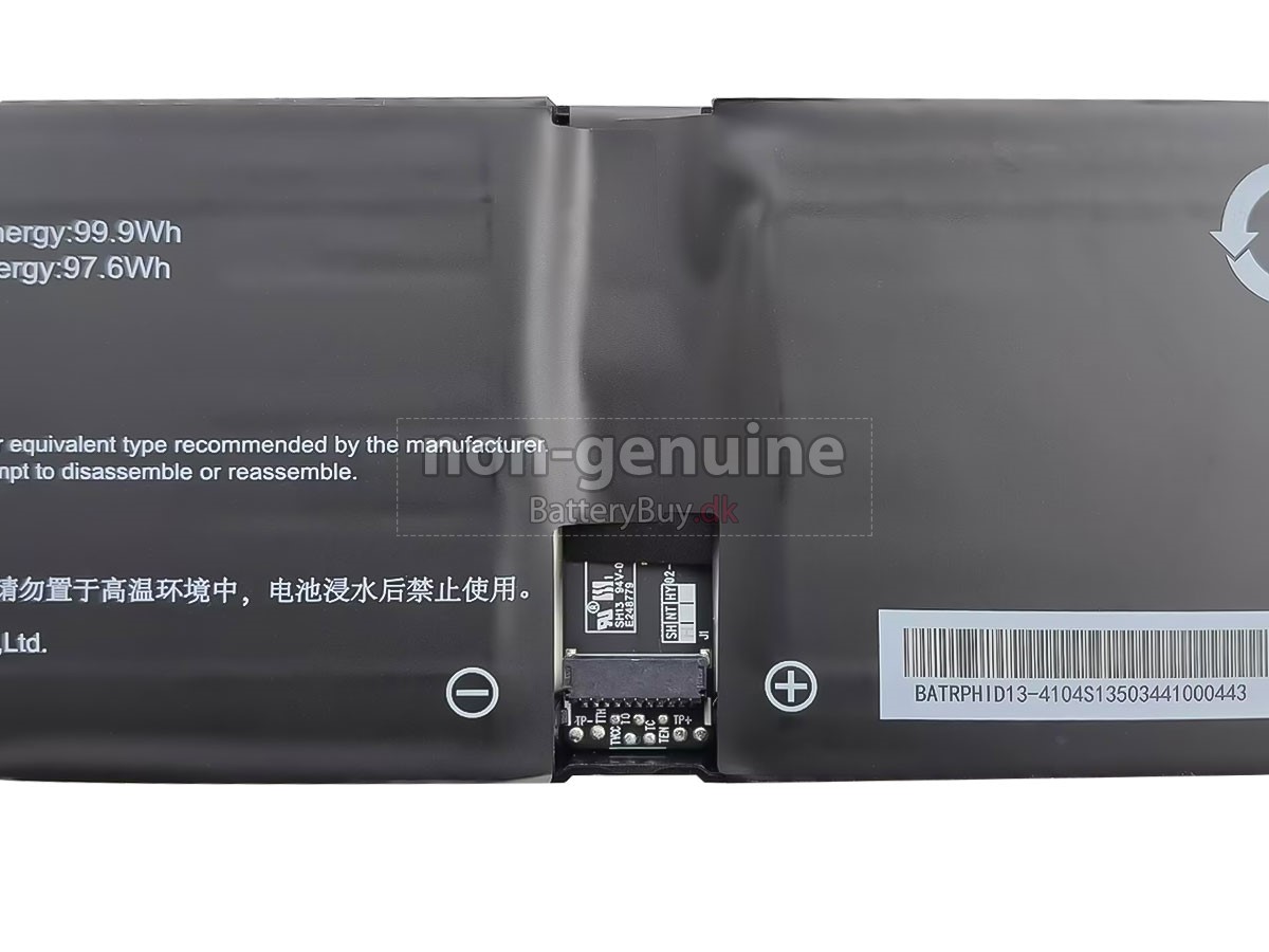 Mechrevo PHID1-13-17-4S1P-0 udskiftningsbatteri