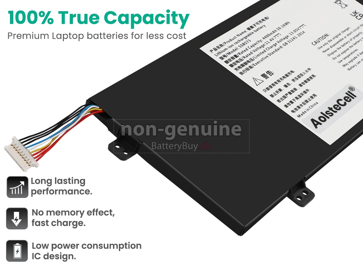Mechrevo SSBS73 udskiftningsbatteri