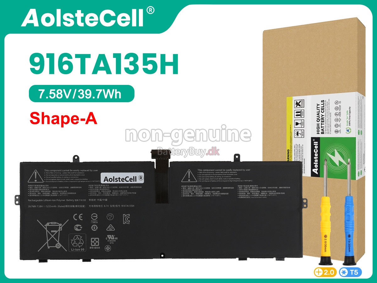 Microsoft Surface LAPTOP STUDIO 1943 udskiftningsbatteri