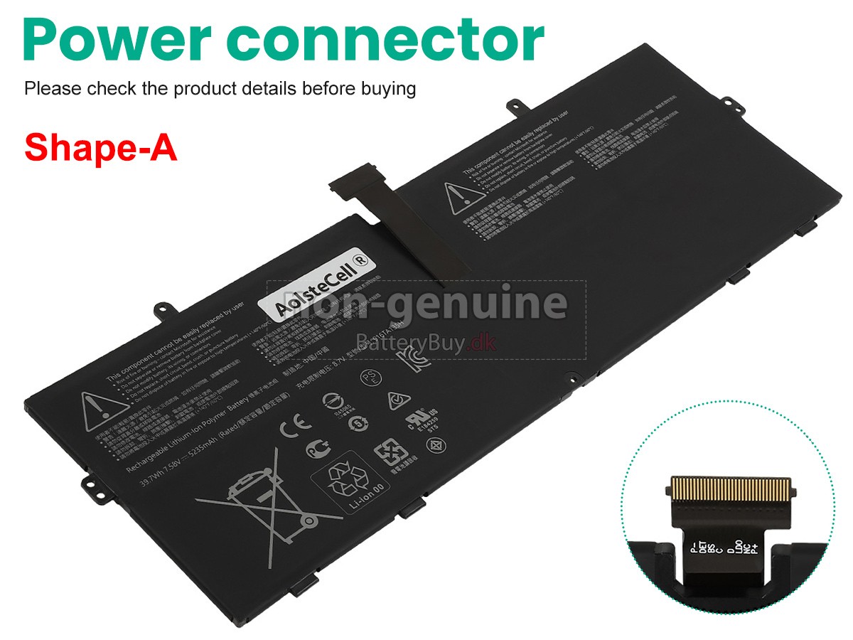 Microsoft Surface LAPTOP STUDIO 1943 udskiftningsbatteri