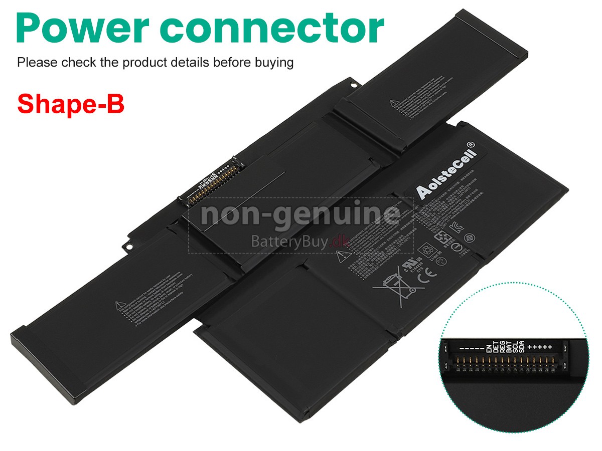 Microsoft Surface LAPTOP STUDIO 1943 udskiftningsbatteri