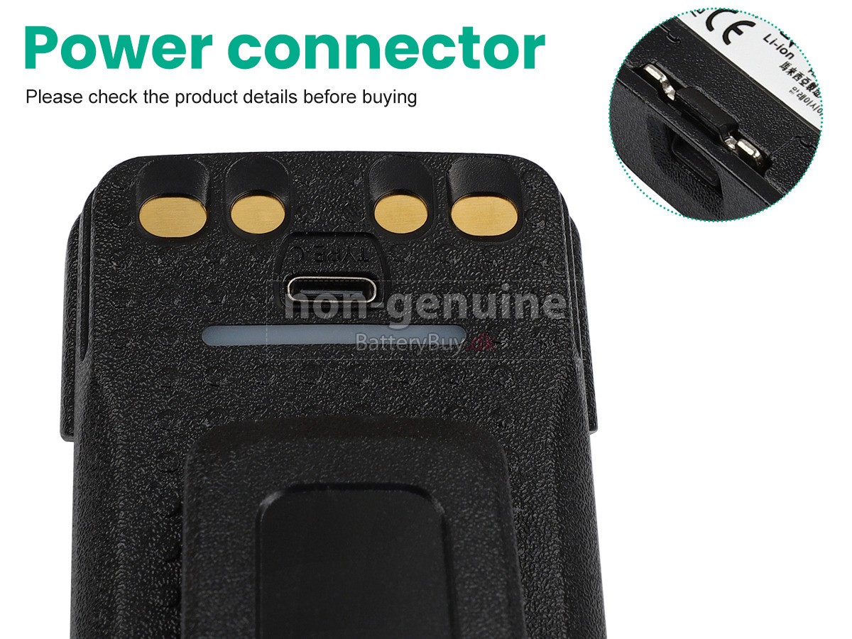 Motorola GP328D udskiftningsbatteri