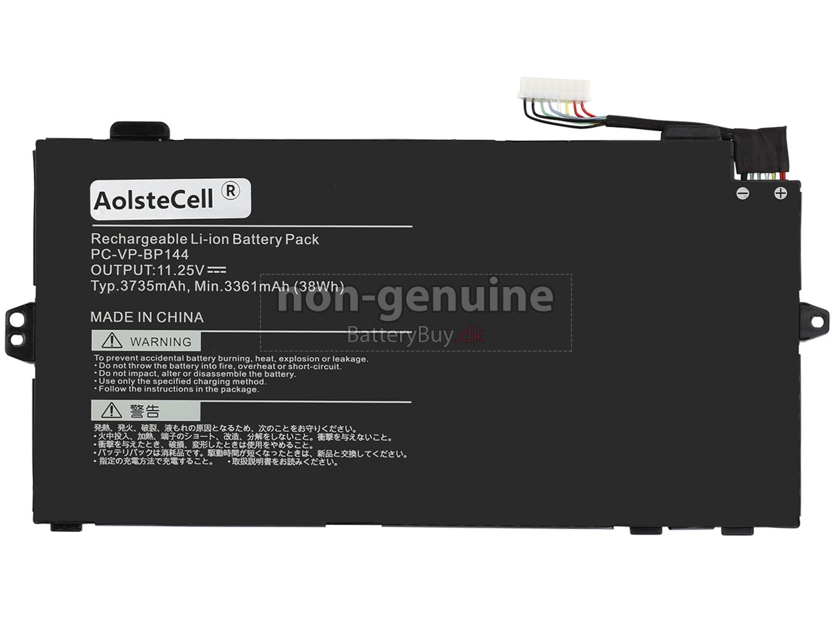 NEC PC-VP-BP144 udskiftningsbatteri