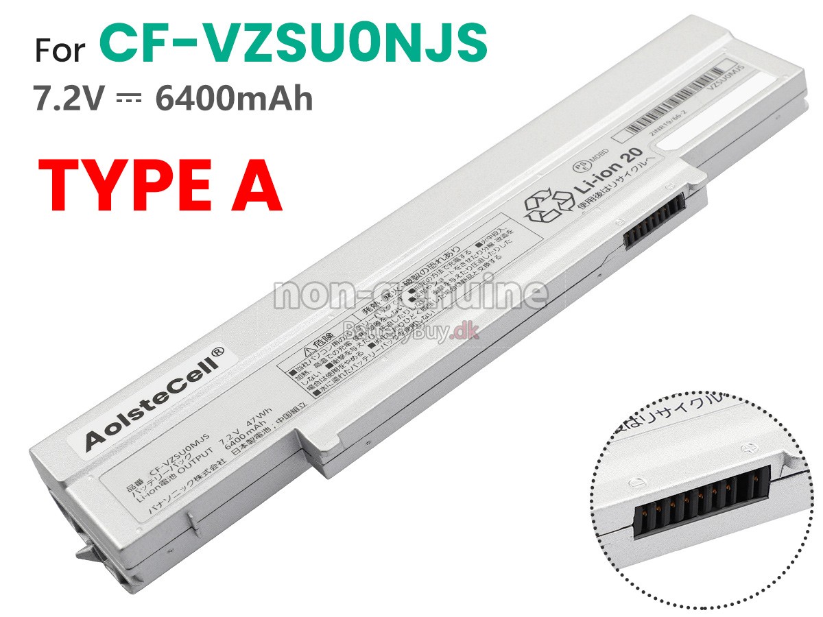 Panasonic CF-VZSU0MJS udskiftningsbatteri