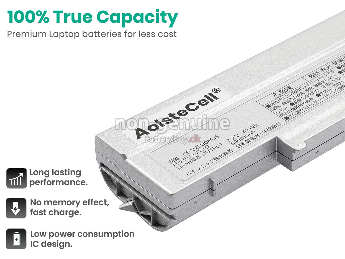 Panasonic CF-VZSU0MJS udskiftningsbatteri
