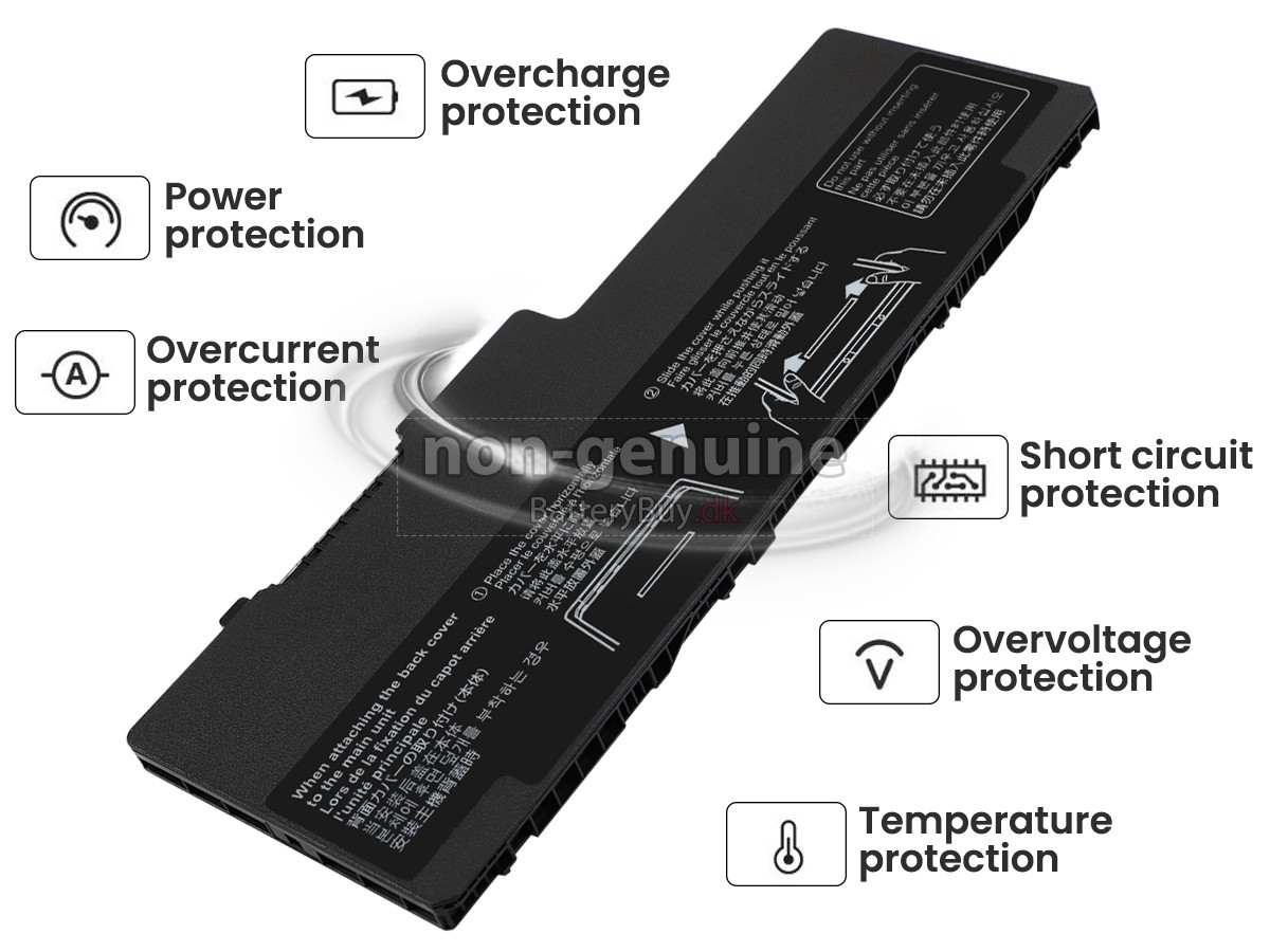 Panasonic CF-VZSU0QR udskiftningsbatteri