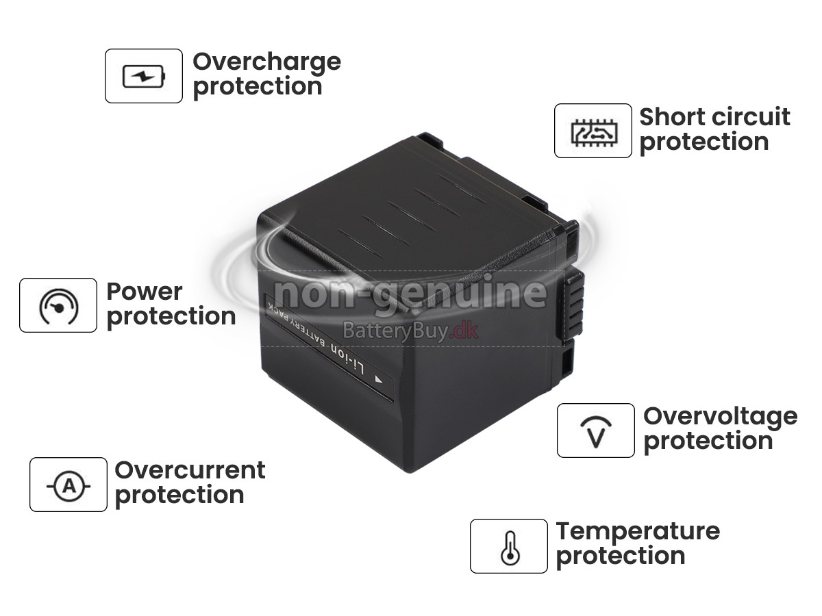 Panasonic NV-GS75B udskiftningsbatteri
