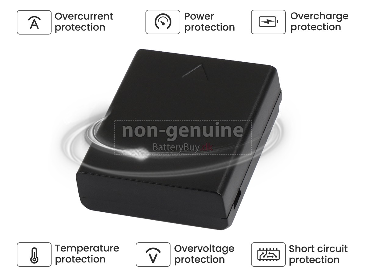 Panasonic LUMIX DMC-FZ1A udskiftningsbatteri