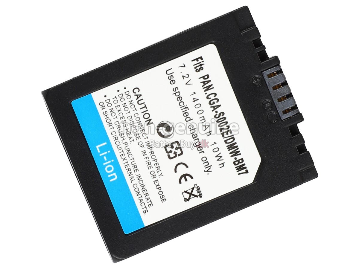 Panasonic LUMIX DMC-FZ1A udskiftningsbatteri