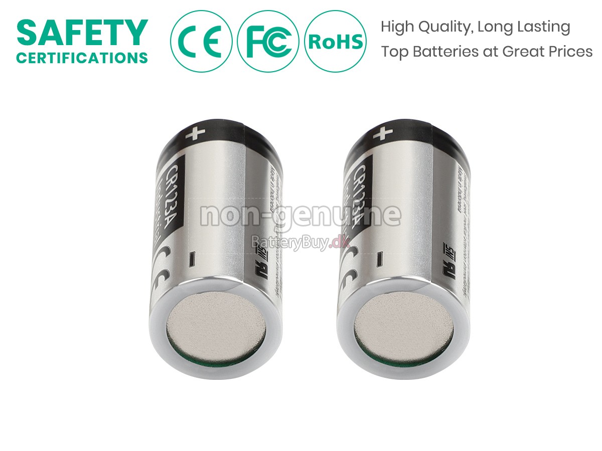 Panasonic CR123A udskiftningsbatteri