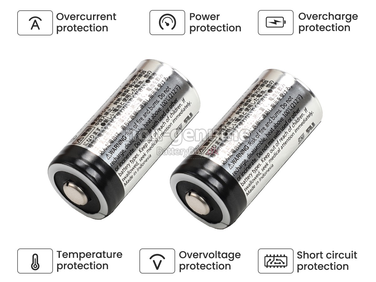 Panasonic CR123A udskiftningsbatteri