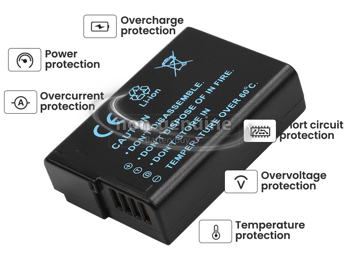 Panasonic LUMIX DMC-GX1KK udskiftningsbatteri