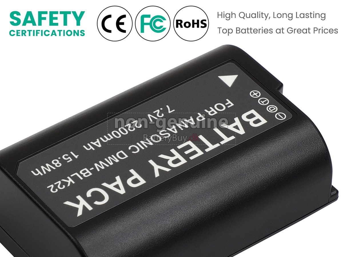 Panasonic DC-S5-K udskiftningsbatteri