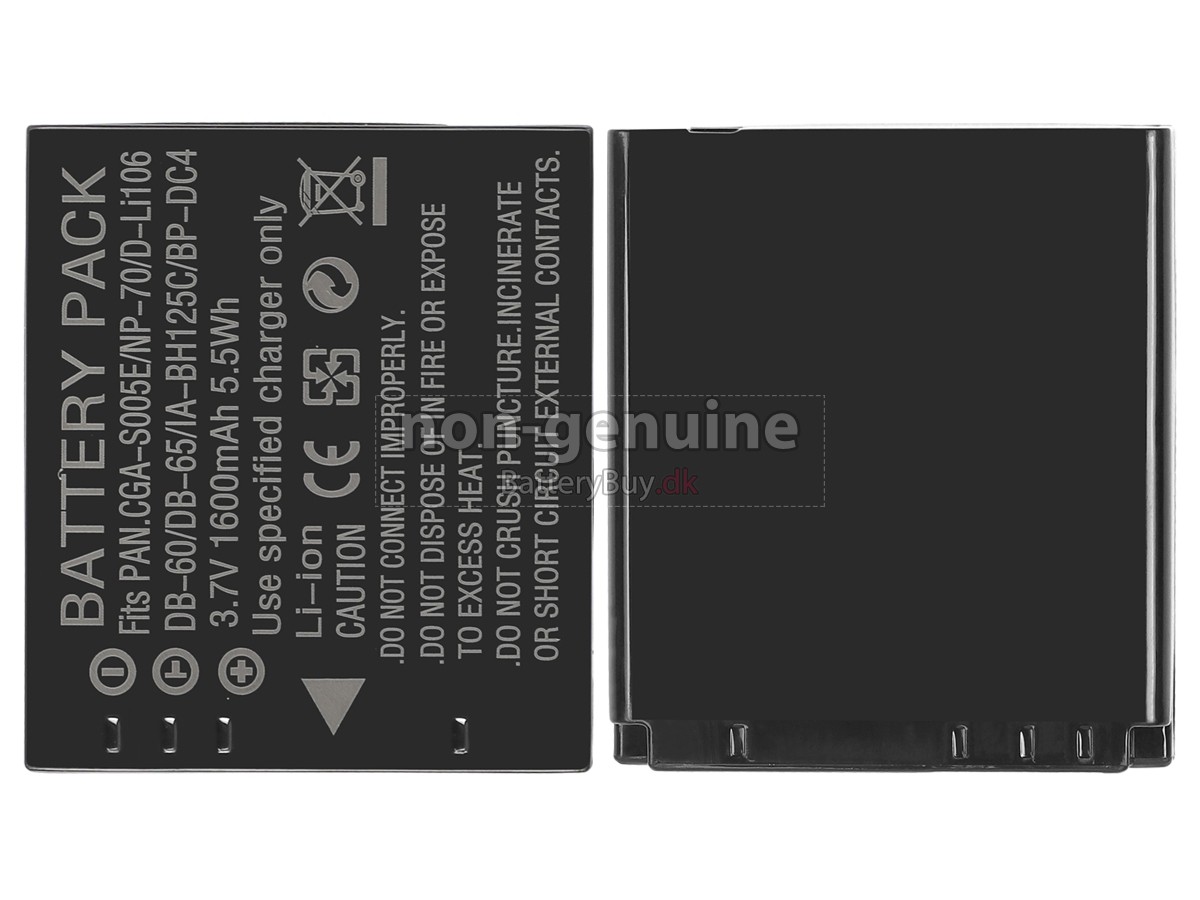 Panasonic S005E udskiftningsbatteri