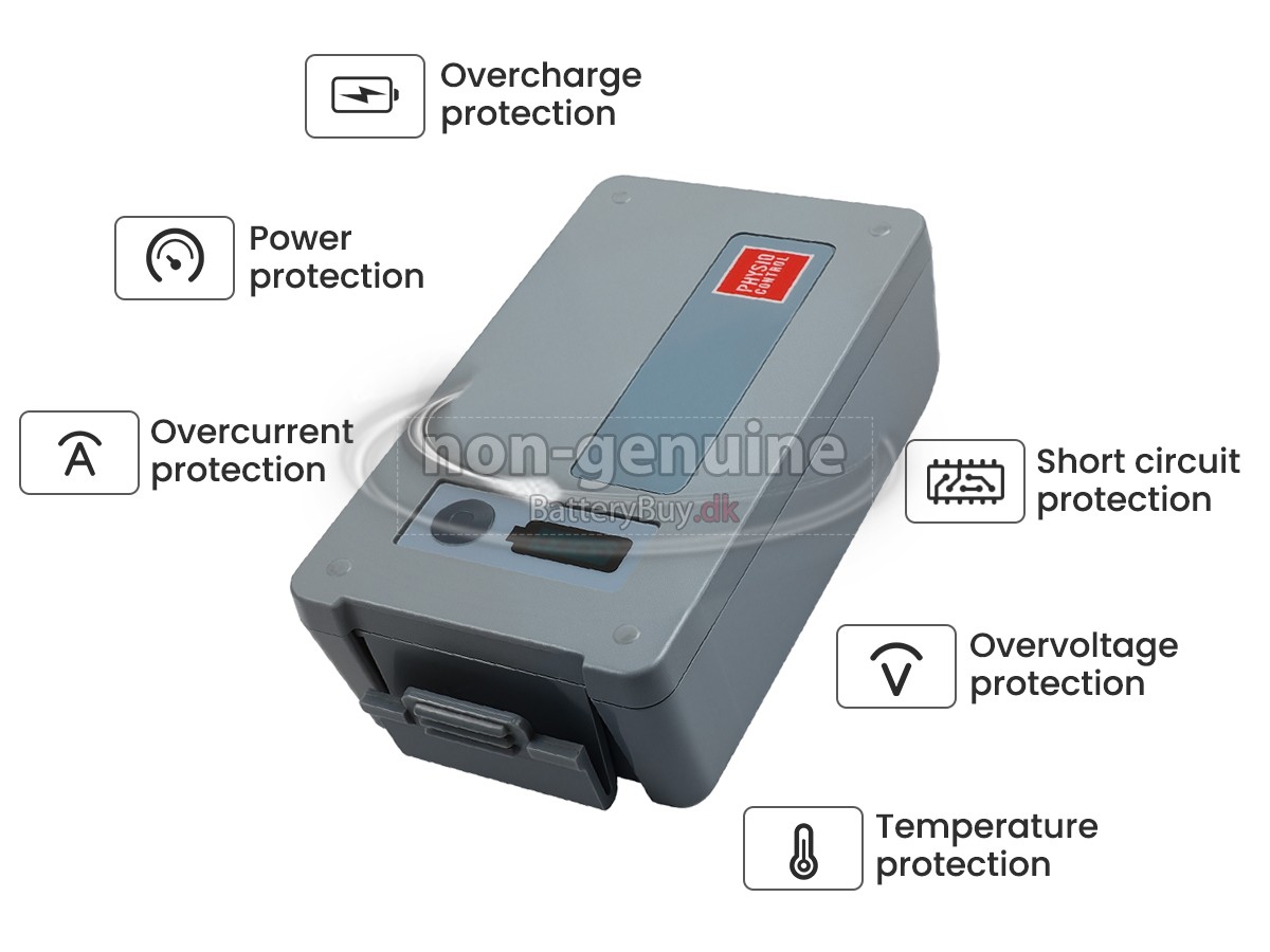 Physio Control 21330-001176 udskiftningsbatteri