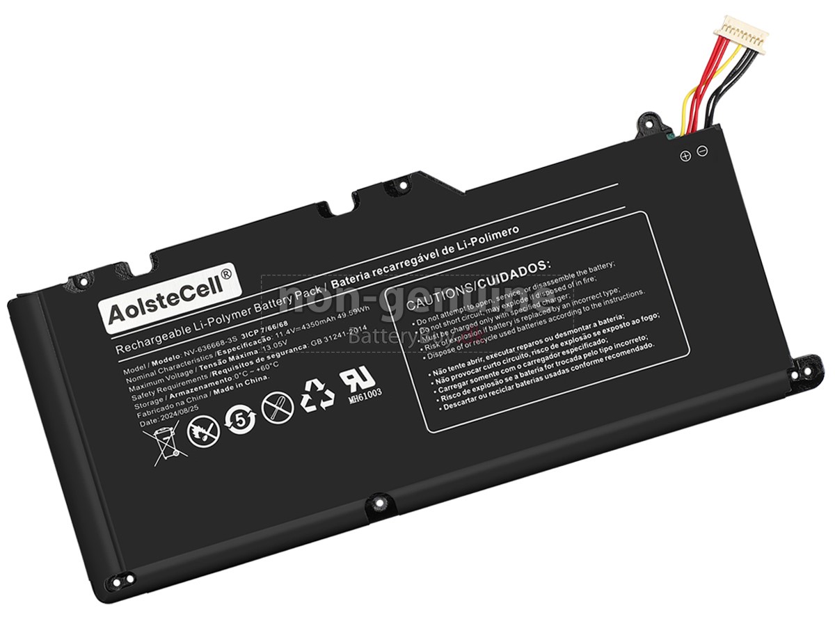 Positivo NV-636668-2S udskiftningsbatteri