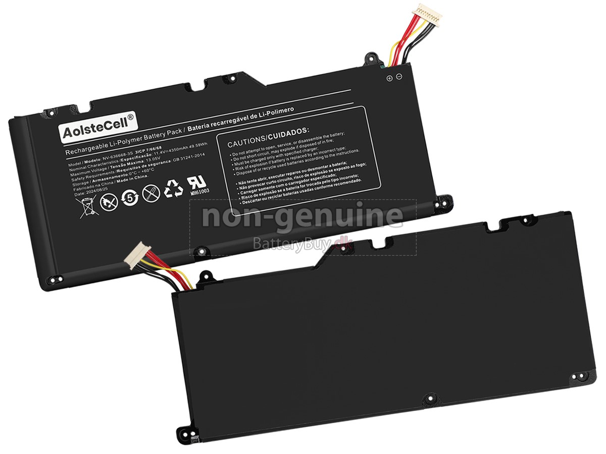 Positivo NV-636668-2S udskiftningsbatteri