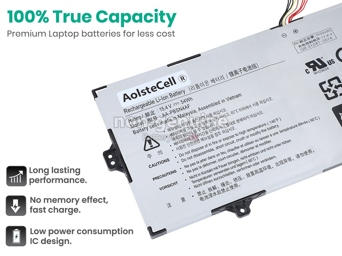 Samsung NT930SBE udskiftningsbatteri