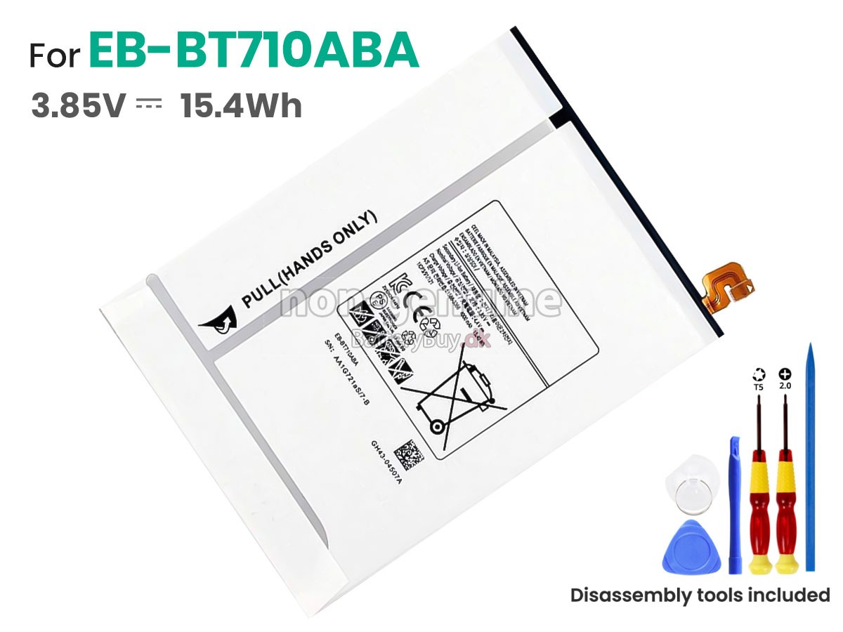 Samsung SM-T715 udskiftningsbatteri