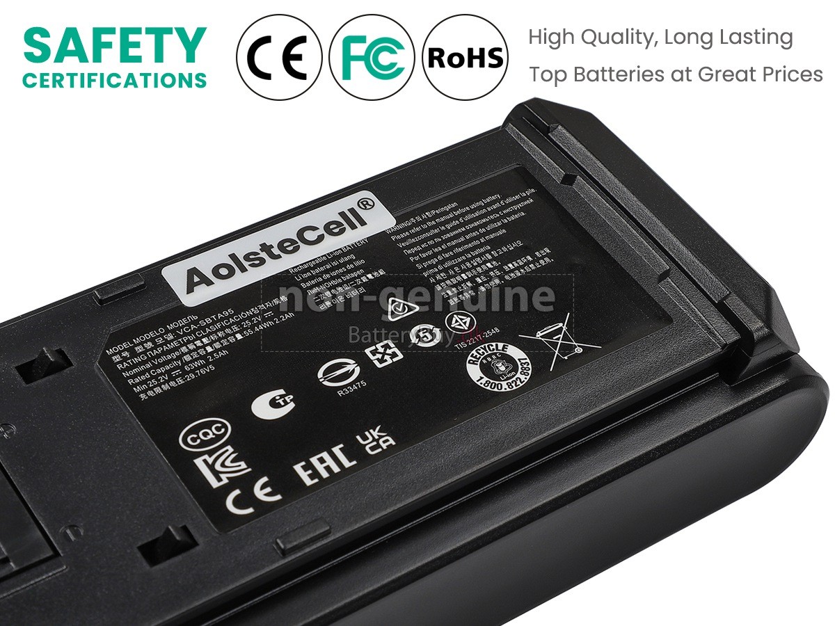 Samsung VCA-SBTA95 udskiftningsbatteri