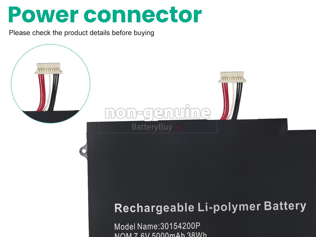 Teclast F7 PLUS udskiftningsbatteri