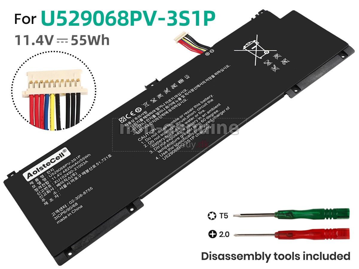 Teclast U529068PV-3S1P udskiftningsbatteri