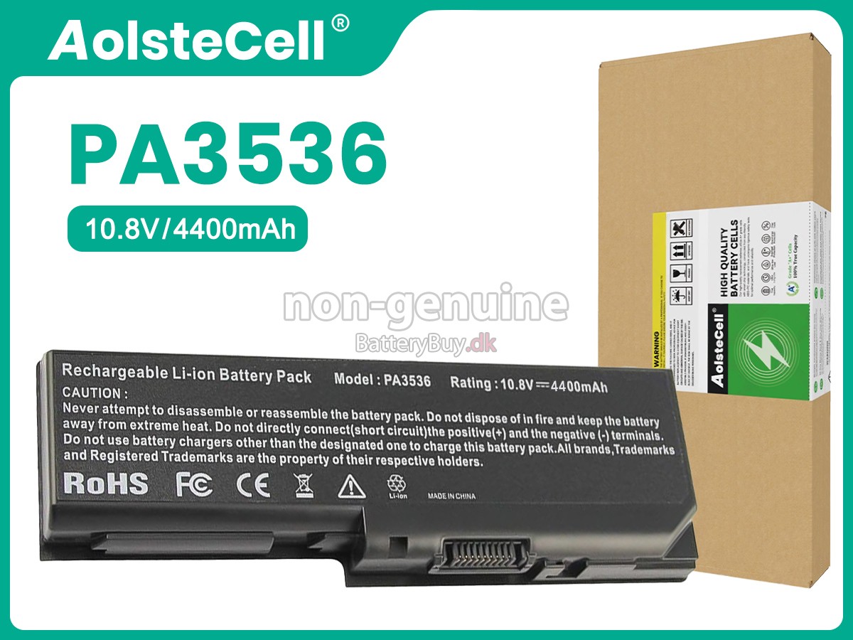 Toshiba Equium P200 udskiftningsbatteri