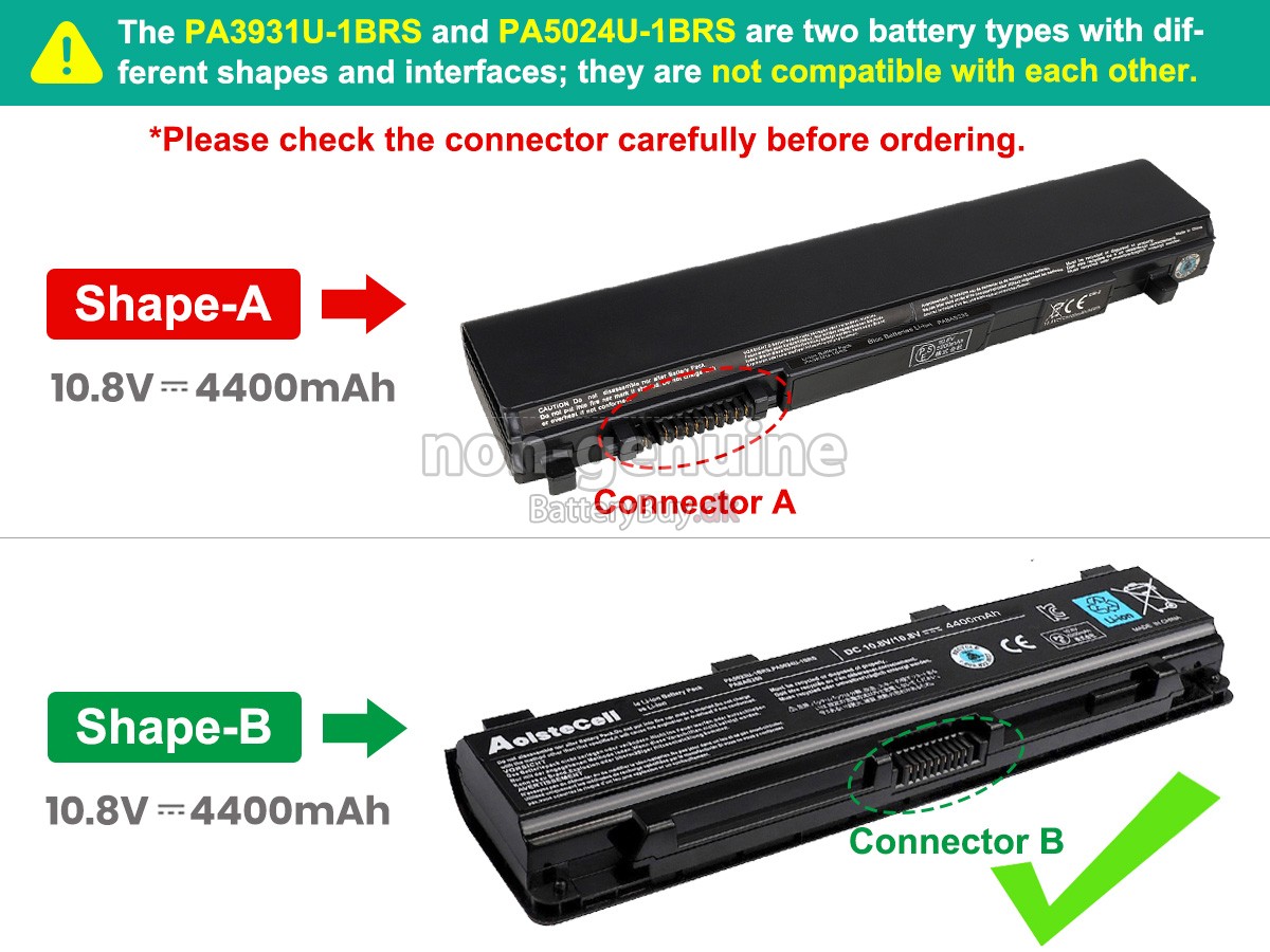 Toshiba Satellite R945 udskiftningsbatteri