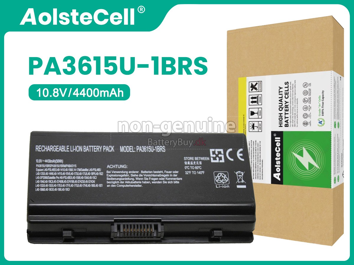 Toshiba PABAS115 udskiftningsbatteri
