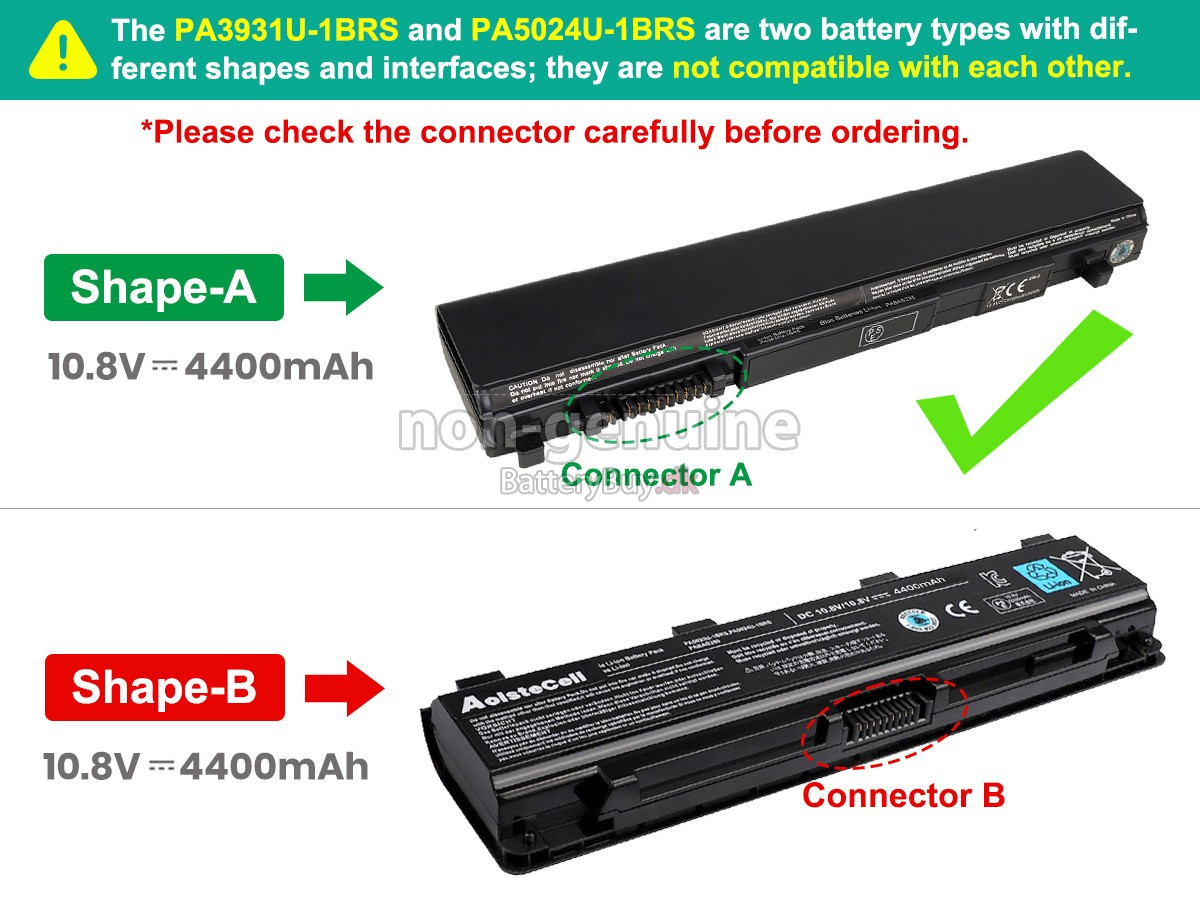 Toshiba Satellite R945 udskiftningsbatteri