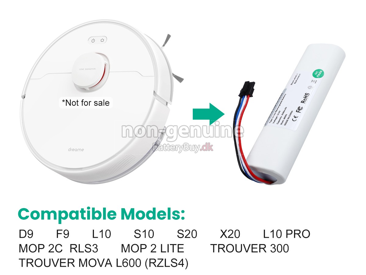 XiaoMi XMSTJQR2C udskiftningsbatteri