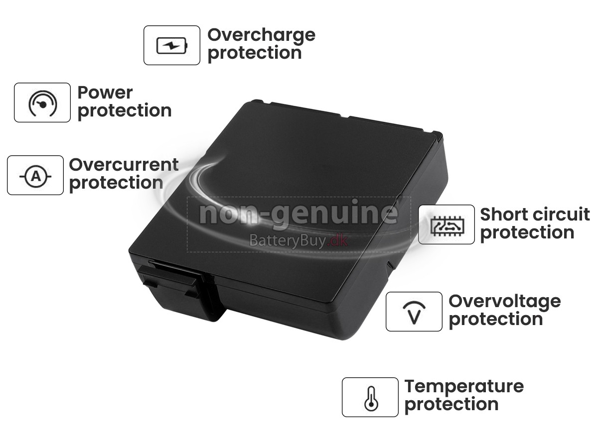 Zebra ZQ630 udskiftningsbatteri